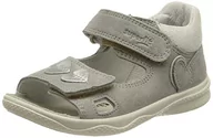Buty dla dziewczynek - Superfit Dziewczęce sandały Polly, szary - szary 2500-21 EU - miniaturka - grafika 1