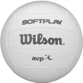 Siatkówka - Piłka siatkowa WILSON AVP Soft Play Biały ( 5) - miniaturka - grafika 1
