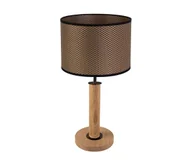 Lampy stojące - Spot-Light 7017400711551 - Lampa stołowa BENITA 1xE27/60W/230V dąb - miniaturka - grafika 1