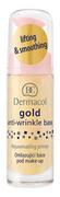 Bazy pod makijaż - Dermacol Gold Anti-Wrinkle Base - miniaturka - grafika 1
