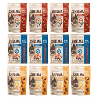 12x Mięsne przekąski dla kota Mix smaków Shelma