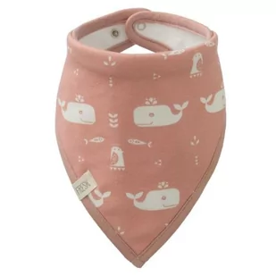 Fresk Bandana Wieloryb Mellow rose - Chusty do noszenia dzieci - miniaturka - grafika 1