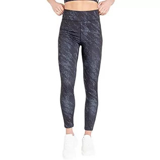 Spodnie damskie - Dare2b damskie spodnie przeciwflukcyjne, hebanowe szare/czarne odłamki, 20 - grafika 1