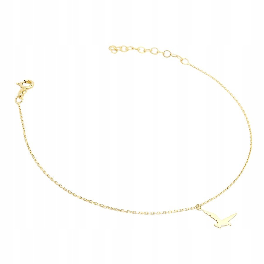 Złota Bransoletka Celebrytka -Gołąb P.585