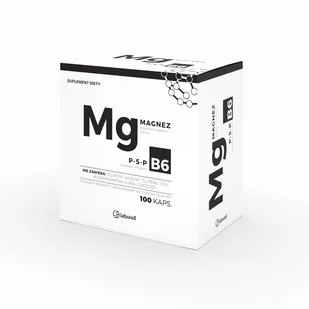 LABORELL Magnez MG + witamina B6 - 100% WEGE 100 kaps - Suplementy naturalne - miniaturka - grafika 1