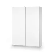 Szafy - Szafa z Drzwiami Przesuwnymi S-1 Biały Lima Halmar Biały - miniaturka - grafika 1