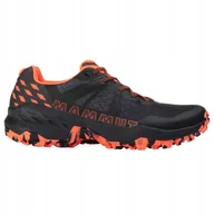 Buty trekkingowe męskie - Buty turystyczne Mammut Sertig II Low Men black-vibrant orange|46 Eu - miniaturka - grafika 1
