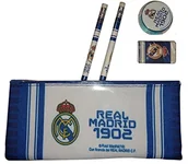 Plecaki - CYP Real Madryt zestaw papeterii z nośnikiem, wielokolorowe, jeden rozmiar (CP-GS-606-RM), Biały, Talla única, plecak młodzieżowy - miniaturka - grafika 1