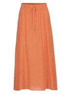 Spódnice - Herrlicher Spódnica w kolorze pomarańczowo-biało-czerwonym - miniaturka - grafika 1