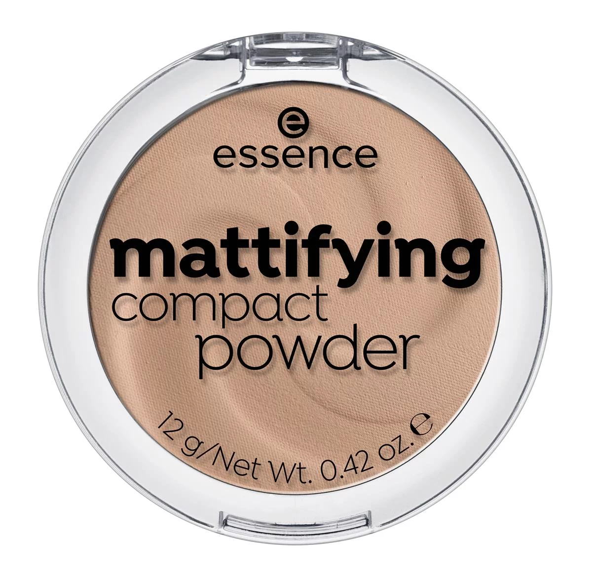 Essence Mattifying Compact Powder, puder matujący w kompakcie 02 Soft Beige, 11 g