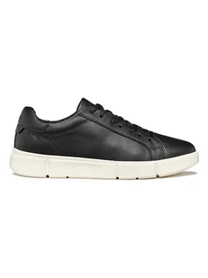Geox Sneakersy "Prali" w kolorze czarnym - Trampki męskie - miniaturka - grafika 1