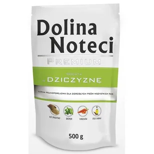 Dolina Noteci PREMIUM bogata w dziczyznę 10 x 500g - Mokra karma dla psów - miniaturka - grafika 1