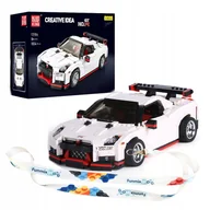 Klocki - KLOCKI POJAZD TECHNIC NISSAN GTR NISMO 1024 EL. MOULD KING 13104 - miniaturka - grafika 1