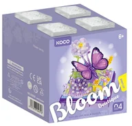 Klocki - KOCO Klocki Motyl na kwiatach 471 elementów - miniaturka - grafika 1