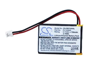 VHBW Bateria do Philips BT2500 / BT2500B / BT2500W, 750 mAh - Głośniki przenośne - miniaturka - grafika 1