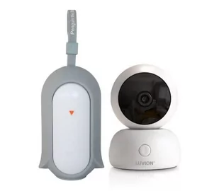 PINGWIN NATULINO ™ z nocną lampką. Szumi, wycisza, usypia + kamera Luvion Smart Optics HD Wi-Fi - Elektroniczne nianie i monitory oddechu - miniaturka - grafika 1