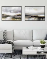 Obrazy i zdjęcia na płótnie - ZESTAW PLAKATÓW Abstrakcyjne Pejzaże - miniaturka - grafika 1