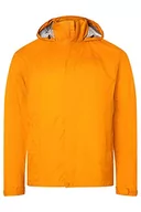 Płaszcze damskie - Marmot Meżczyzni PreCip Eco Jacket, Wodoodporna kurtka przeciwdeszczowa, oddychający płaszcz przeciwdeszczowy z kapturem, lekka wiatrówka hardshell na wędrówki, Orange pepper, L - miniaturka - grafika 1