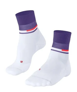 FALKE Kobiety Skarpety do biegania RU Compression Stabilizing W So lyocell materiał funkcyjny kompresyjne1 Para, Biały White 2004 Trend, 37-38 - Skarpetki damskie - miniaturka - grafika 1