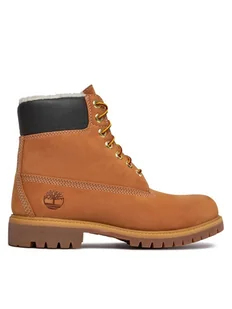 Timberland Trapery 6 In Premium Fur/Warm Lin TB0A2E312311 Brązowy - Botki męskie - miniaturka - grafika 1