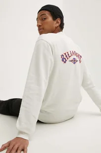 Billabong bluza SANDS CREW męska kolor beżowy z nadrukiem ABYSF00125 - Bluzy męskie - miniaturka - grafika 1