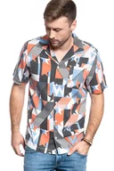 Koszule męskie - Wrangler Ss 1 Pkt Shirt Faded Black W5J36Hxv6-M - miniaturka - grafika 1