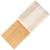 Sprzęt ratunkowy - Med-war Plaster tkaninowy z opatrunkiem 6cm x1m - miniaturka - grafika 1