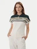 Koszulki i topy damskie - Lacoste Polo PF5291 Écru Slim Fit - miniaturka - grafika 1