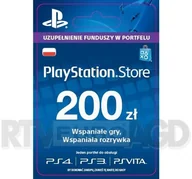 Kody i doładowania cyfrowe - Sony PlayStation Network 200 PLN - miniaturka - grafika 1