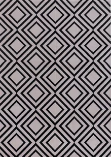 Dywan COSTA 05 różowy / czarny, 80x150 cm - Dywany - miniaturka - grafika 1