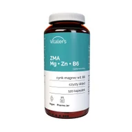 Witaminy i minerały - Vitaler's, ZMA Mg 240 mg + Zn 15 mg + B6 10 mg, 120 kaps. - miniaturka - grafika 1