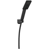 Zestawy prysznicowe - Omnires zestaw słuchawkowy JIMJIM-PBL czarny - miniaturka - grafika 1