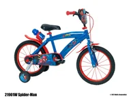 Rowery - Rowerek dziecięcy Disney SPIDER MAN 16" 21901W Niebieski dla dziewczynki - miniaturka - grafika 1