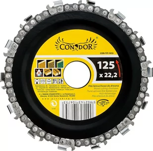 Condor Piła łańcuchowa do drewna 125 mm - Tarcze do pił - miniaturka - grafika 1
