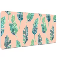 Podkładki na biurko - Duża podkładka na biurko Liście brzoskwini 100x50cm, Dywanomat - miniaturka - grafika 1