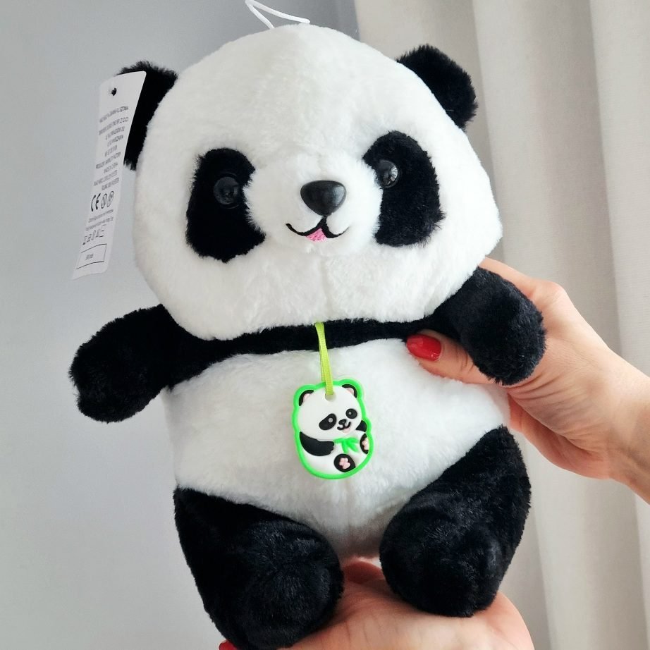 Maskotka pluszak miś Panda z zawieszką 30 cm