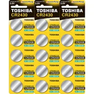 Baterie i akcesoria - Zestaw 15x Baterie Specjalistyczne TOSHIBA Litowa CR 2430 3V - miniaturka - grafika 1