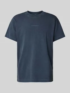 T-shirt o kroju oversized z nadrukiem z logo - Koszulki męskie - miniaturka - grafika 1