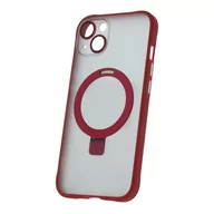 Etui i futerały do telefonów - Nakładka Mag Ring Do Iphone 14 Pro 6,1" Czerwony - miniaturka - grafika 1