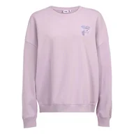 Bluzy damskie - Damska Bluza FILA BANN OVERSIZED FAW0443-40040 – Fioletowy - miniaturka - grafika 1