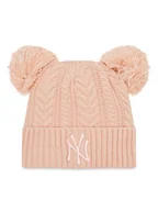 Czapki damskie - New Era Czapka New York Yankees Double Pom 60284835 Różowy - miniaturka - grafika 1