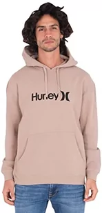 Hurley Męska bluza polarowa M OAO Solid Core Po, Taupe (Simply Taupe), S - Bluzy męskie - miniaturka - grafika 1