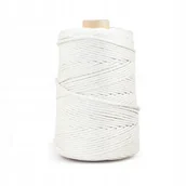 Zabawki kreatywne - SZNUREK Bawełniany do MAKRAMY Naturalny 3mm - 200m - miniaturka - grafika 1
