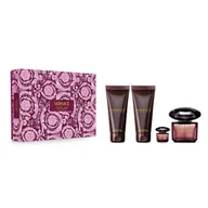 Zestawy perfum damskich - Versace Crystal Noir zestaw woda perfumowana spray 90ml + woda perfumowana 5ml + balsam do ciała 100ml + żel pod prysznic 100ml - miniaturka - grafika 1