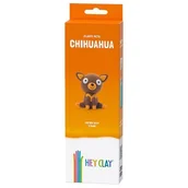 Masy plastyczne - Masa plastyczna HEY CLAY Fluffy Pets Chihuahua HCL30111CEE - miniaturka - grafika 1