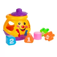 Sortery dla dzieci - Granuszek Klocuszek Sorter Klocki Cyfry Garnek - miniaturka - grafika 1