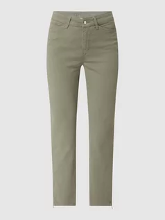 Spodnie damskie - Jeansy o kroju slim leg z dodatkiem streczu model ‘Dream Chic’ - grafika 1