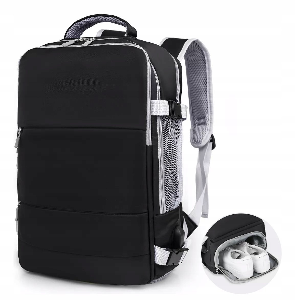 Bagaż Podręczny Plecak Podróżny Torba 40X20X25 Samolotu Ryanair Wizzair Bl