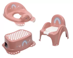 Tega Baby Baby Nocnik z melodią Meteo różowy - Nocniki - miniaturka - grafika 1