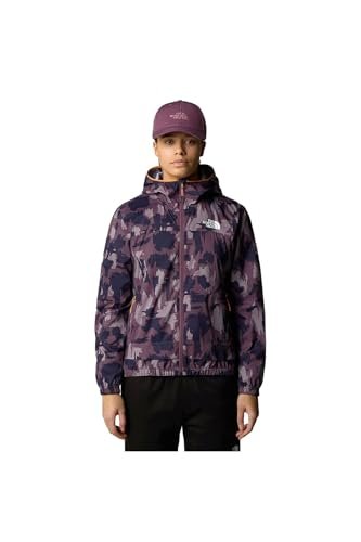 THE NORTH FACE Damska kurtka softshellowa Mountain Wind Track Top Print Midnight Mauve Painted, XL